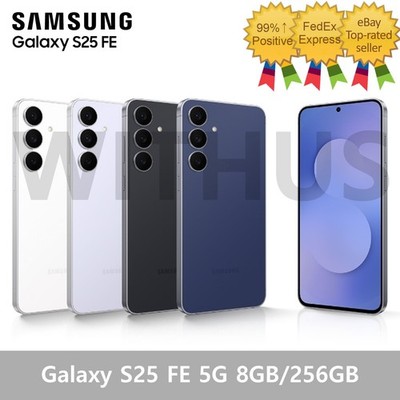 SAMSUNG Galaxy S25 FE 5G SM-S731 256GB Unlocked Device New Sealed