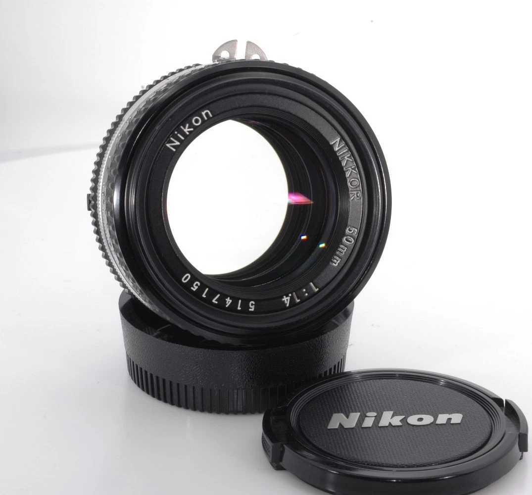 美品 ニコン AI NIKKOR-S Auto 1.4 50mm MF H220 Nikon AI-S 50mm f/1.4 Camera Lenses for sale - eBay