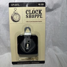The Clock Shoppe Mini Quartz Clock Movement Kit 44370 NOS NEW 2007 3/4” Shaft