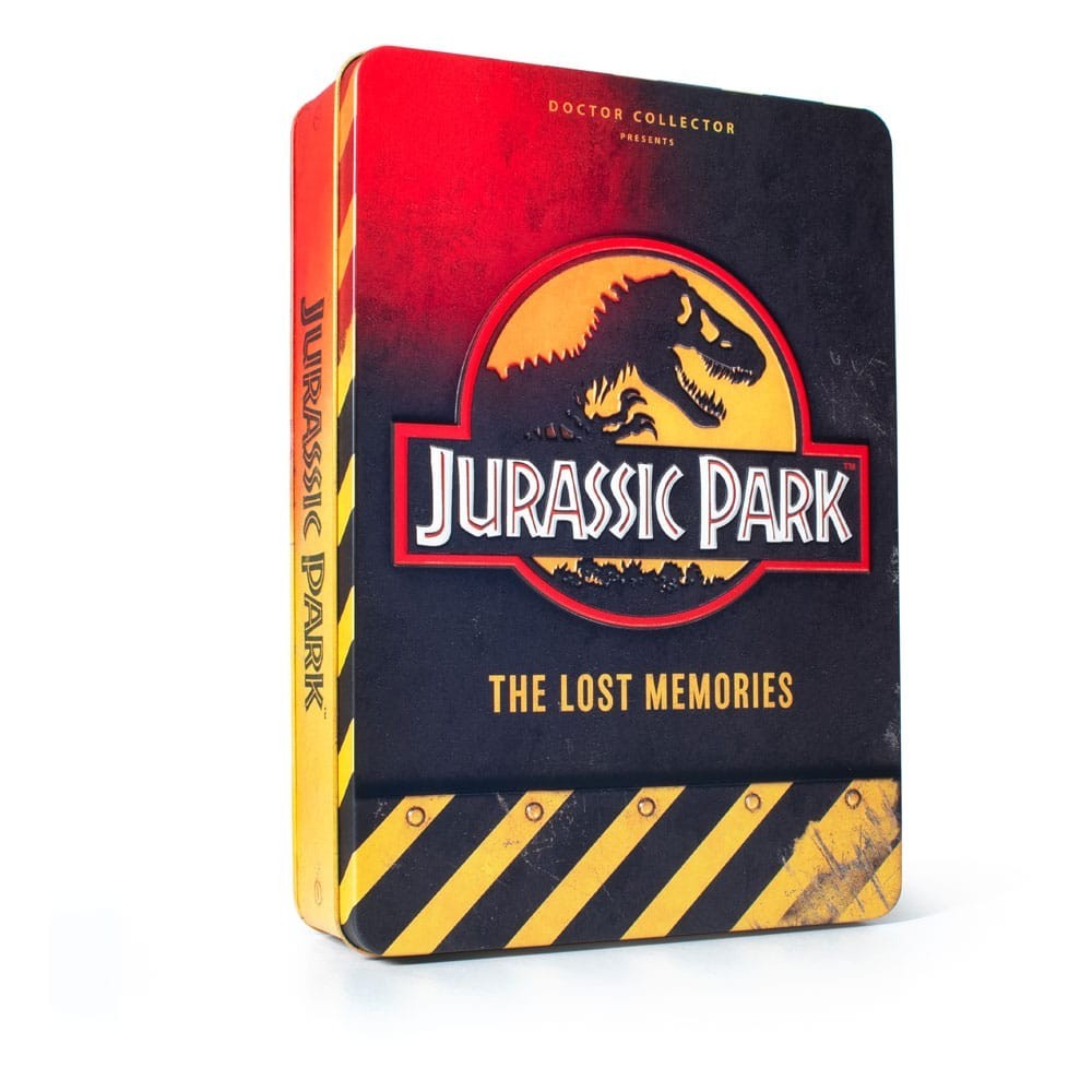 Boîte de rangement Jurassic Park pour décorer un bureau de geek