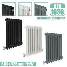 2 3 Column Cast Iron Style Radiator Vertical Horizontal Central Heating