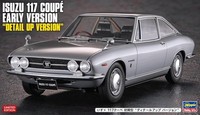 Hasegawa 1/24 Isuzu 117 Coupe Early Ver. Detail Up Ver. Plastikmodellbausatz ...
