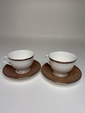 Lenox Mosaico d'Italia Collection Cipresso Cup & Saucer Set Of 2 Coffee Tea Set