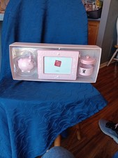 Russ Baby PinkPhoto Frame Keepsake Piggy Bank And Trinket Jar