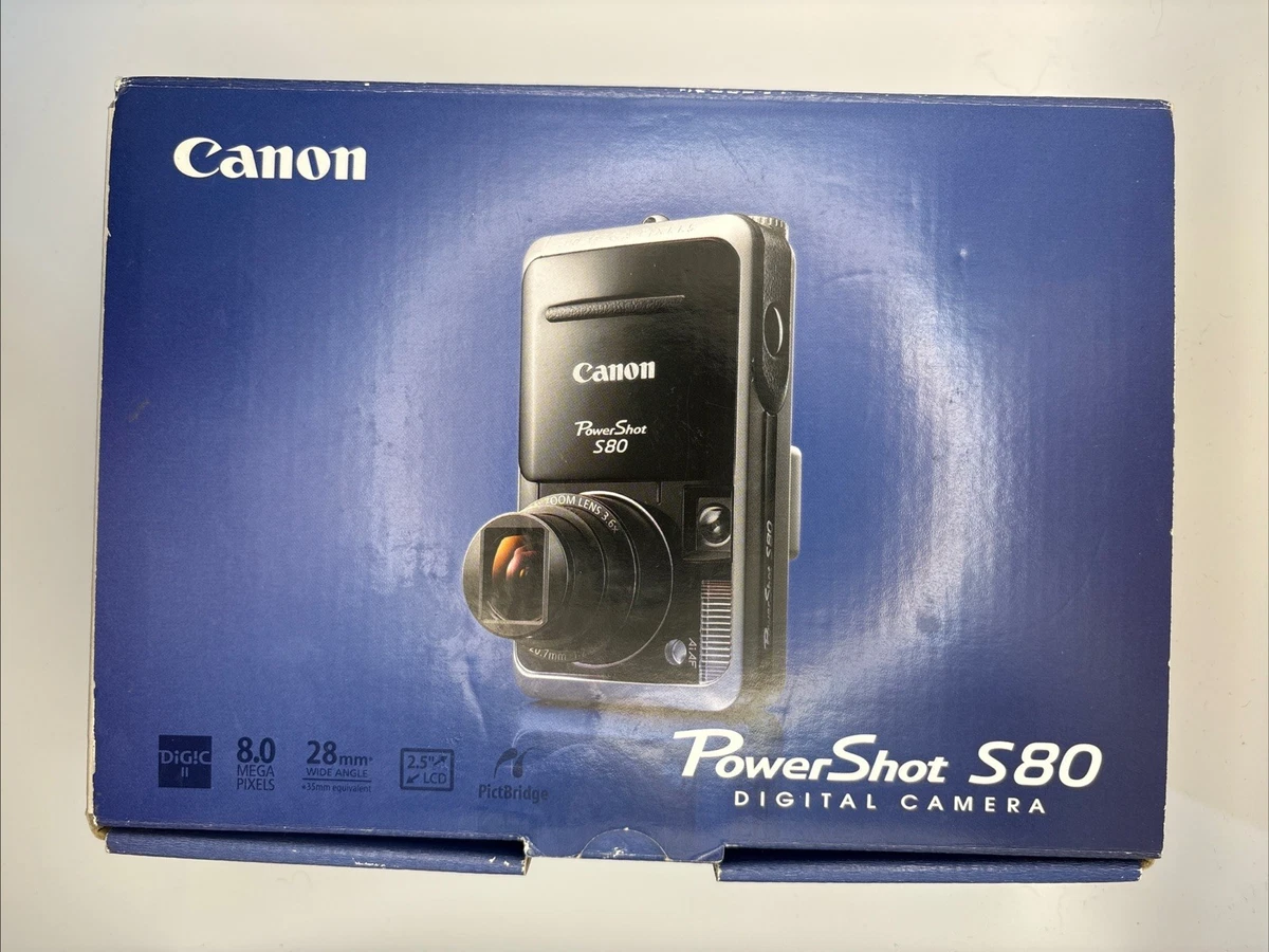 Canon PowerShot S80 Digital Cameras for Sale - Shop New & Used