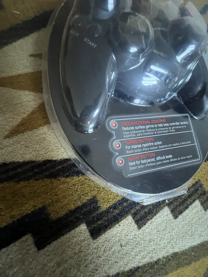 GigaWare Xbox Wired Controller W/ Manual - Turbo Slow (26-541) Vintage New - Image 3 of 4