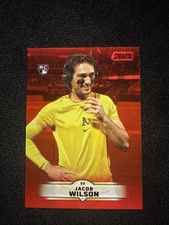 Jacob Wilson 2025 Topps Stadium Club Red Foil #33 Athletics ROOKIE CARD RC