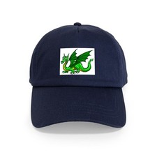 CafePress Green Dragon Cap Classic Baseball Cap (590362425)