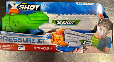 X SHOT PRESSURE JET WATER GUN NEW