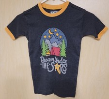 Lazy One Boys Size 8Pajama Top Shirt 100 Cotten, Dream under the Stars