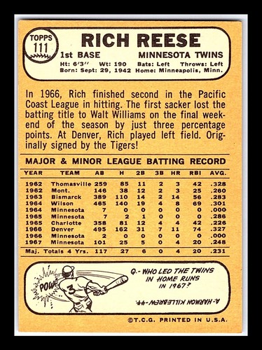 1968 Topps Baseball Cards - You Pick - aaalvins - Picture 21 of 71