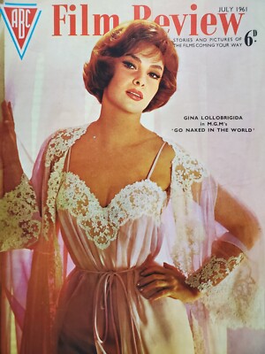 ABC FILM REVIEW JULY 1961  GINA LOLLOBRIGIDA, SHIRLEY MACLAINE, DIANA DORS