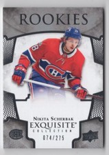 2017-18 Upper Deck ICE Exquisite Collection - Rookies Nikita Scherbak 074/275