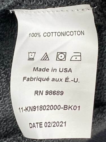 NUEVA SUDADERA DE ALGODÓN TODD SNYDER x CHAMPION - Camuflaje Negro Talla M $168 Hecha en EE. UU. - Imagen 8 de 8