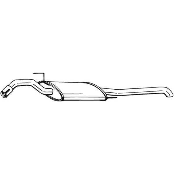 Bosal EndschalldäMpfer SchalldäMpfer Passend FüR VW Passat Variant 279-461-image