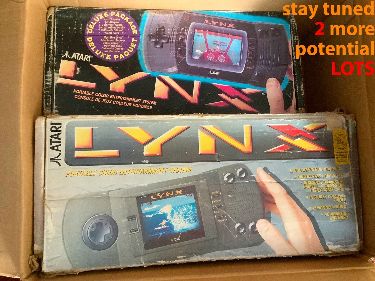 Atari Lynx 🕹️ Handheld Console + 12 Games RARE LOT CIB 📦 | eBay