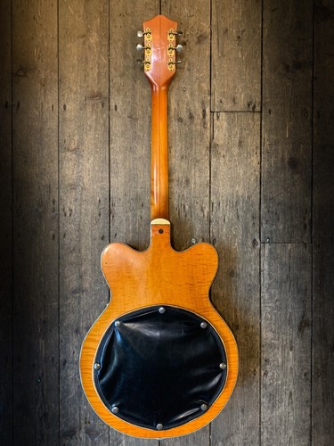 Gretsch G6120 1962 Chet Atkins doble corte naranja occidental y original estuche rígido - Imagen 4 de 19
