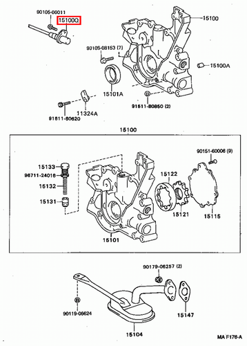 Genuine Soarer JZZ30 1JZ GTE 2.5 Petrol Crank Angle Position Sensor non VVTi - Picture 9 of 10