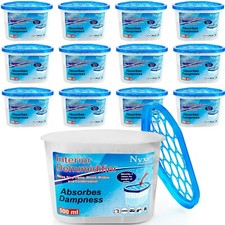 NYXI 6, 12, 24 X DEHUMIDIFIER INTERIOR DAMP MOISTURE REMOVER HOME CARAVAN