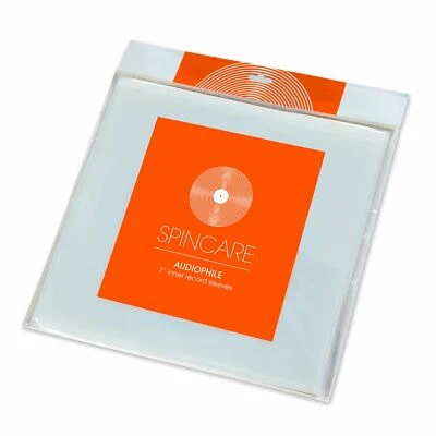 25 x 7" Inch Inner Vinyl Record Sleeves For Singles & 45s | SPINCARE AUDIOPHILE