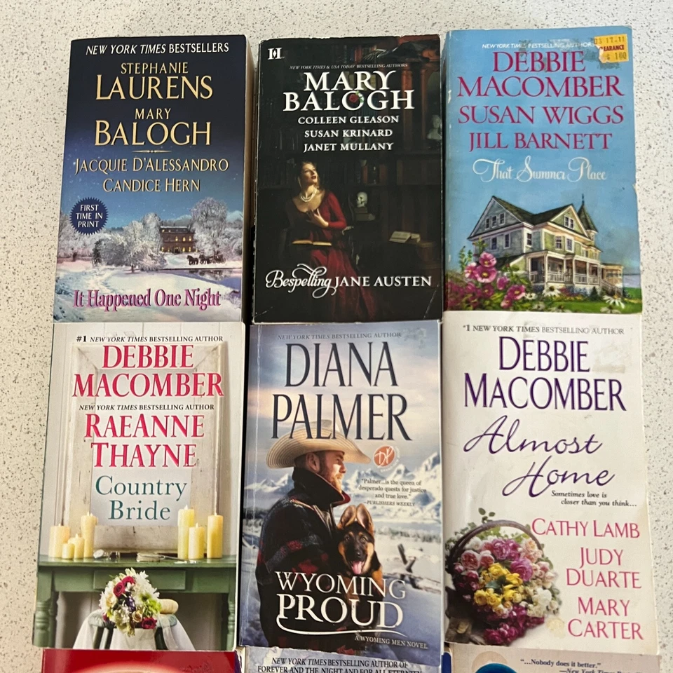 Lot of 9 Mixed Authors Contemporary Western Historical Romance Paperback Books - Image 2 of 4