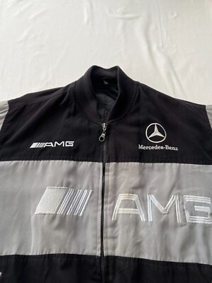 Vintage Mercedes Benz AMG Team F1 Racing Jacket | eBay