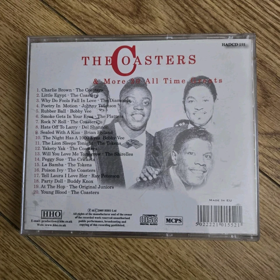 The Coasters & More: 20 All Time Greats [UK IMPORT] (CD Javelin 2005)  BLUES R&B - Image 3 of 4
