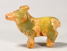 8CM Chinese Old Jade Carve Fengshui 12 Zodiac Year Dog Animal Amulet Pendant