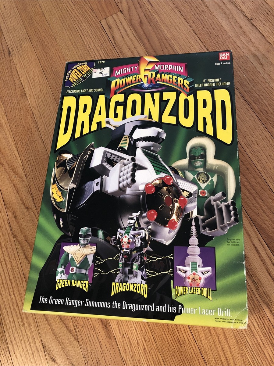 Bandai Power Rangers Green Ranger DragonZord 45557022709| eBay