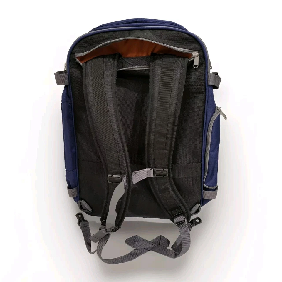 NUEVO CON ETIQUETAS - Mochila de Viaje eBags Mother Lode Jr Ampliable - Índigo Cepillado Foto 3 de 4