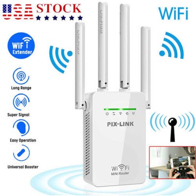 WiFi Range Extender Repeater Dual Band Wireless Amplifier Router Signal Booster