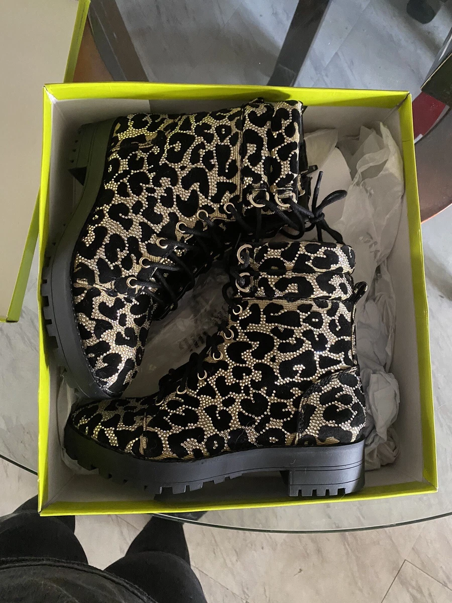 Gianni bini top rhinestone boots