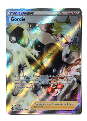 gordie pokemon card price Gordie - 201/203 Full Art Ultra Rare Trainer main image 0