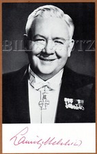 1371# Lauritz MELCHIOR, autograph, opera singer, back card comes v AMERICA
