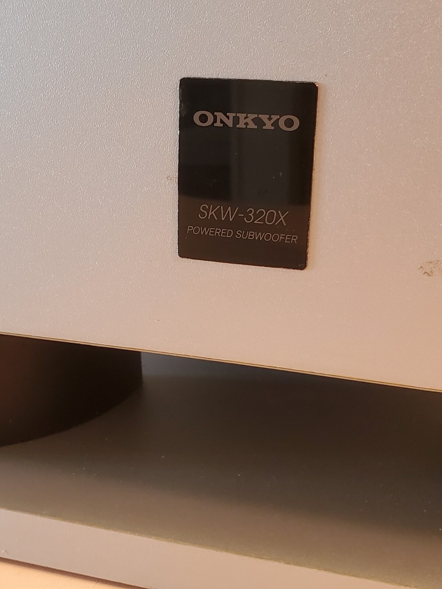 Onkyo SKW-320X Subwoofer&Center Channel Great Working for sale