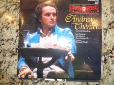 TEATRO ALLA SCALA / ANDREA CHENIER / UMBERTO GIORDANO CX LASERDISC 2 NM booklet