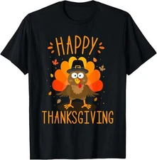 Happy Thanksgiving For Turkey Day Family Dinner Unisex T-Shirt