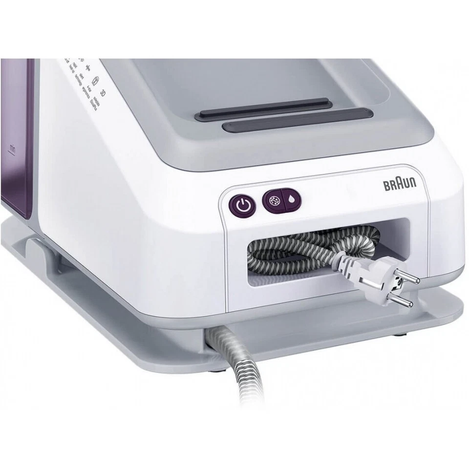 Braun CareStyle 7 IS7266 VI Dampfbügelstation weiß/violett  SohleEloxal 2700W - Bild 2 von 4