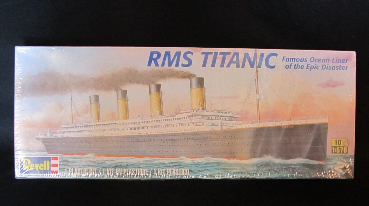 Revell 1/1200 RMS Titanic Model Kit + Set Peinture Modèle Plastique