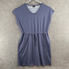 32 Degree Cool Women's Dress Size Extra Large Blue Short Sleeve Pockets