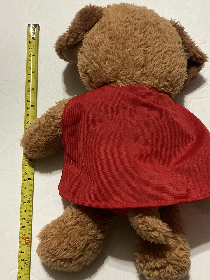 Peluche de oso de peluche marrón Superman de GUND DC Comics - animal de peluche de 12"" Foto 4 de 4