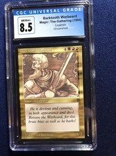 MTG Legends Barktooth Warbeard CGC 8.5 NM/Mint+ 1994 release