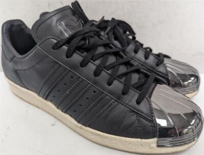 ADIDAS ORIGINAL SUPERSTAR 80S METAL TOE TRAINERS, UK8 EU42, AQ2367,  K119 UK