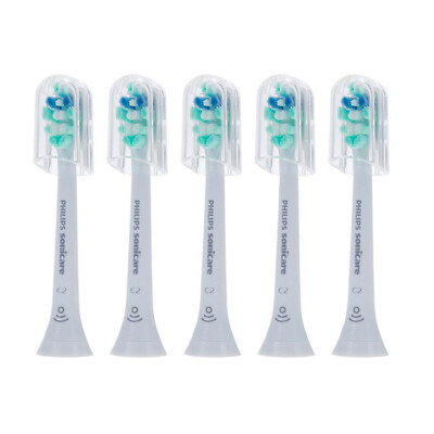 5x Philips Sonicare C2 Optimal Plaque Control White Brush Heads | No Box