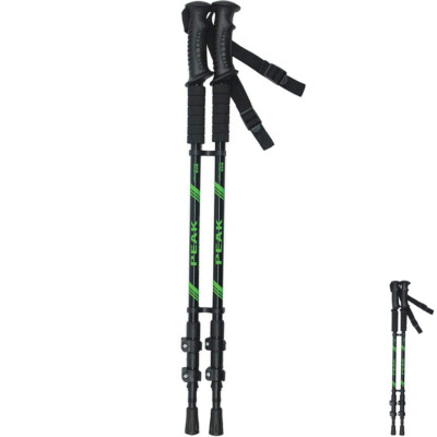 ALU PEAK WALKER TREKKINGSTANGE CAMPING WANDERN OUTDOOR LEICHTES WANDERN