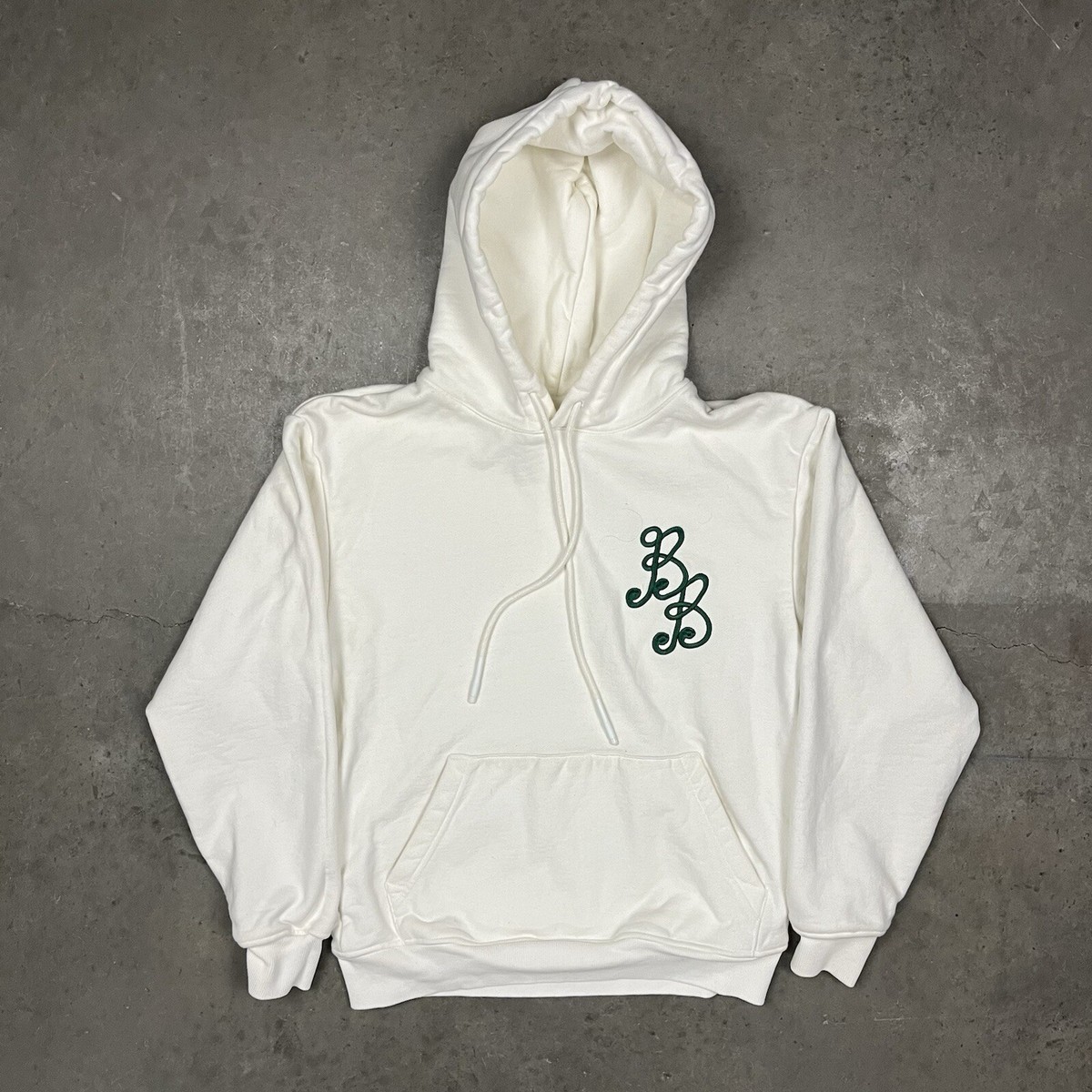 Bogey Boys Macklemore Golf Chest Logo Hoodie Sweatshirt White S