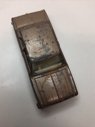 MATCHBOX TRANS. S/F NO. 25-A FORD CORTINA RARE LIGHT METALLIC BROWN/TAN MIB - Picture 11 of 24