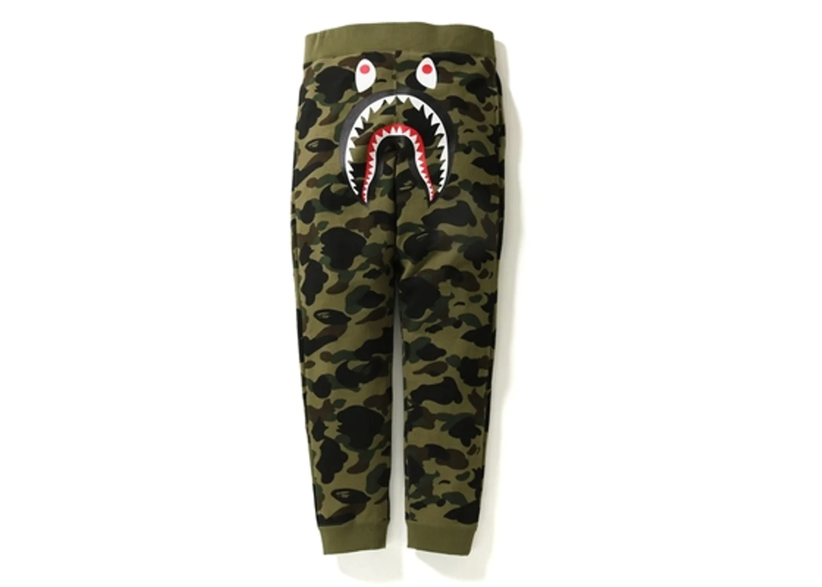 BAPE - 1st Camo Shark Slim Sweat Pants 2020 - AUTHENTIC -NEW WITH