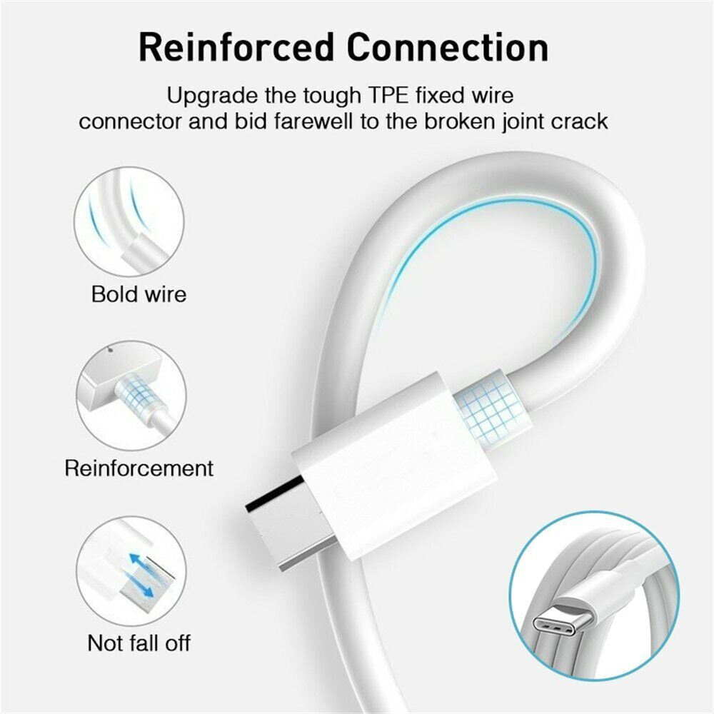 For Apple iPhone 15/15 Pro Max Fast Charger Cable USB C To USB C