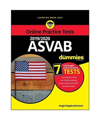 2019 / 2020 ASVAB for Dummies with Online Practice, Angie Papple Johnston